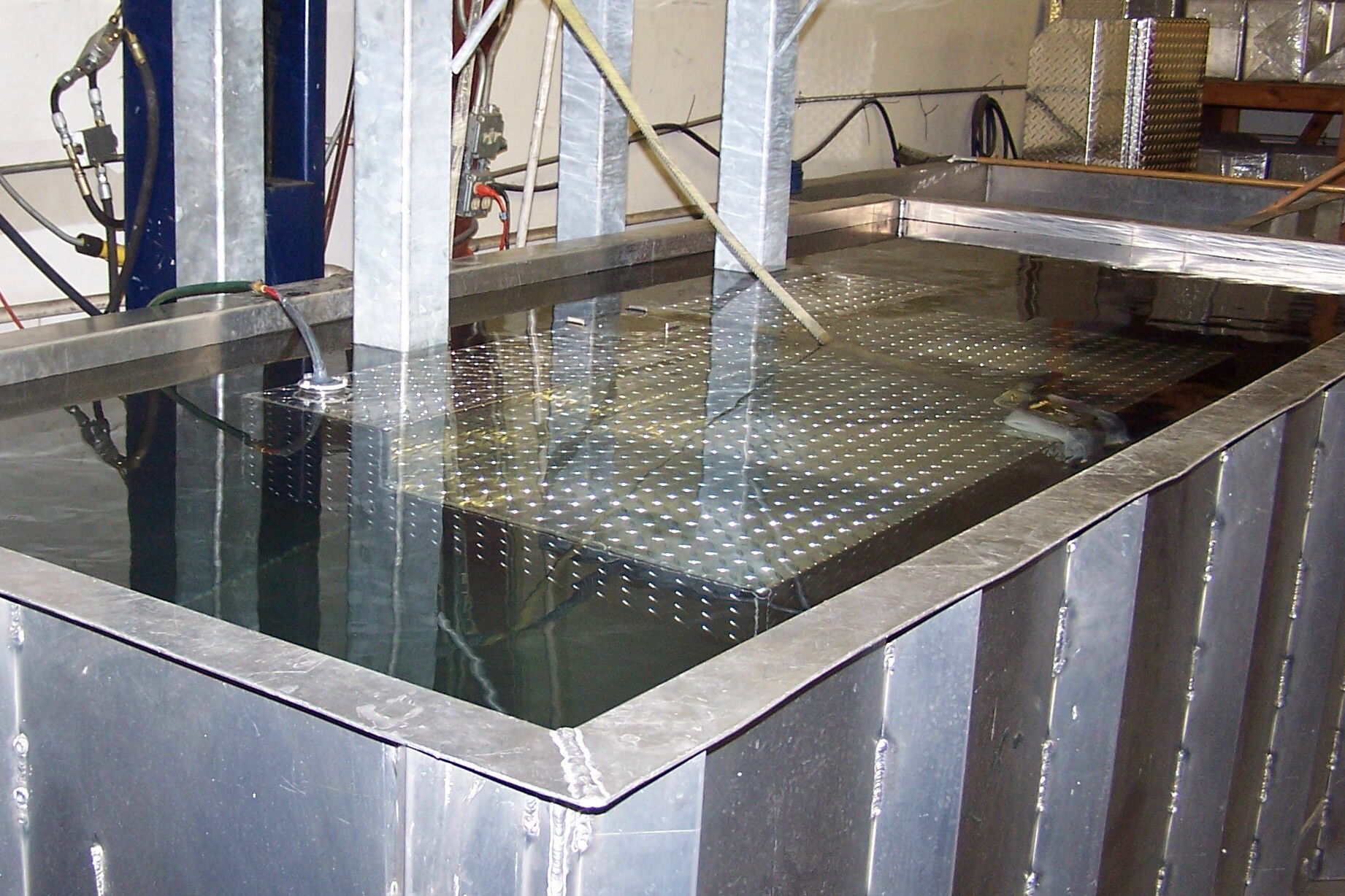 hydrostatic test tank