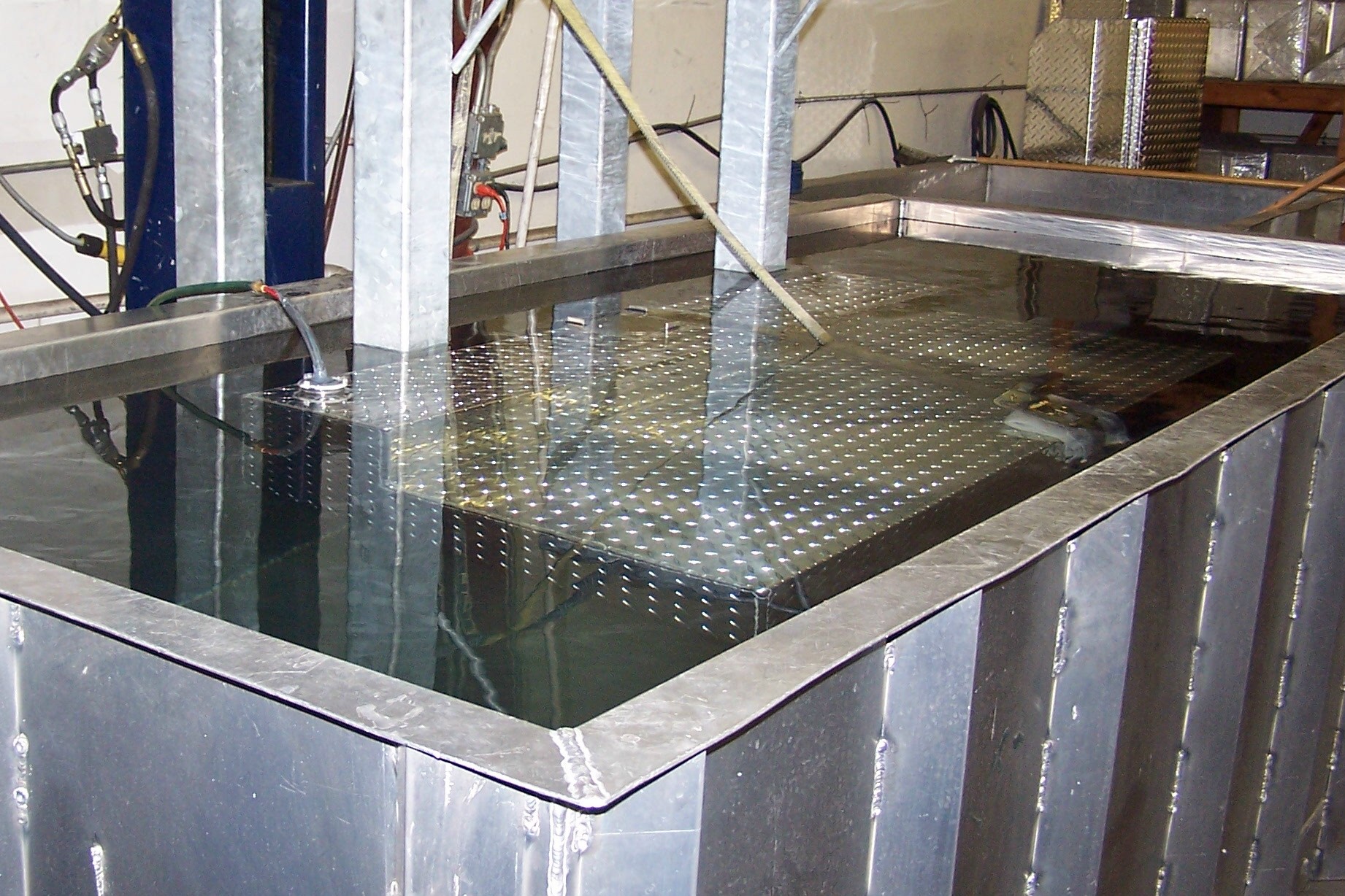 hydrostatic test tank